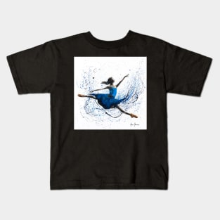 Blue Season Ballerina Kids T-Shirt